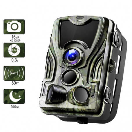 Infraroodcamera speurtochten GSM 2g Full HD 16MP - GSM jacht camera