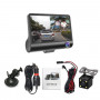 360 Dash Cam With Display And 3 HD Cameras - Dash cam