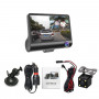 Dashcam con schermo e 3 telecamere HD - Dashcam