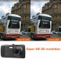 Dashcam Auto DVR Full HD 2K - Dashcam