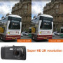 Dashcam auto DVR Full HD 2K - Dashcam