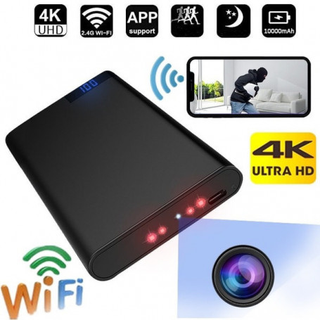 Power Bank mini WiFi 4K ultra HD camera - Other spy camera