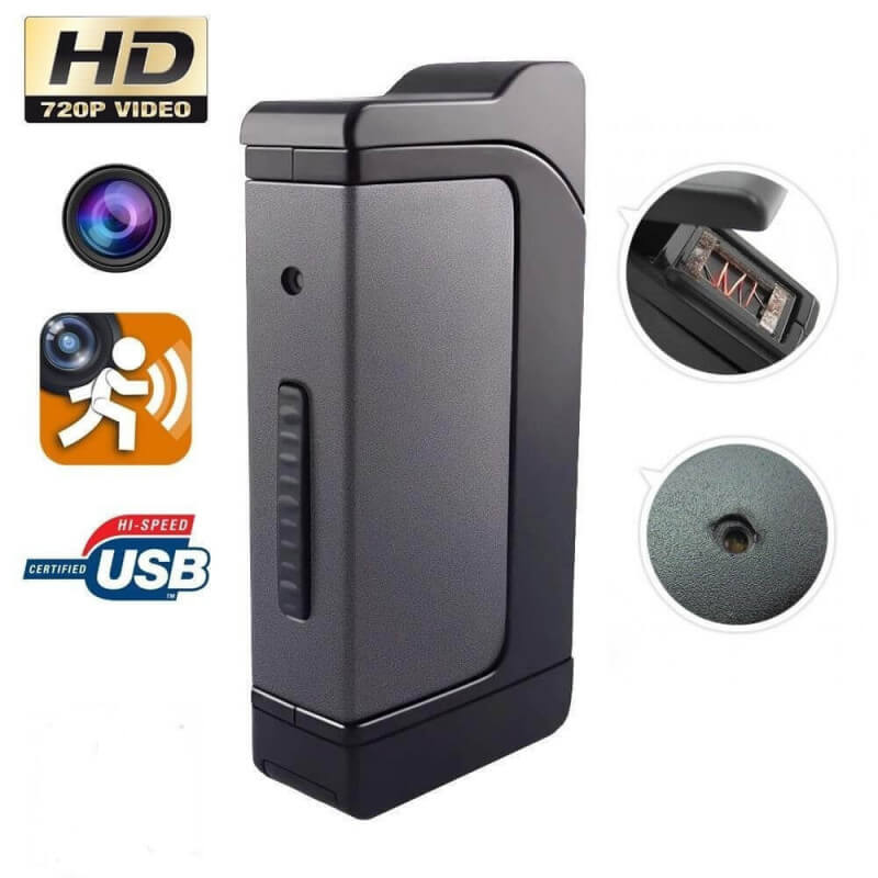 Lighter storm with spy camera HD Memory Not included