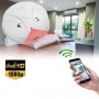 WiFi smoke detector with mini camera and motion detector - Smoke camera detector