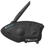 Bluetooth de interfonía para ciclistas impermeables de 800m - Motocicleta solo de intercomunicación
