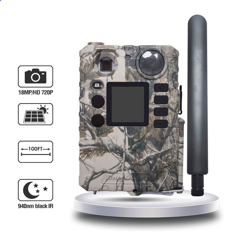 Camera de chasse thermique FULL HD 4G GSM Mémoire Non-inclus