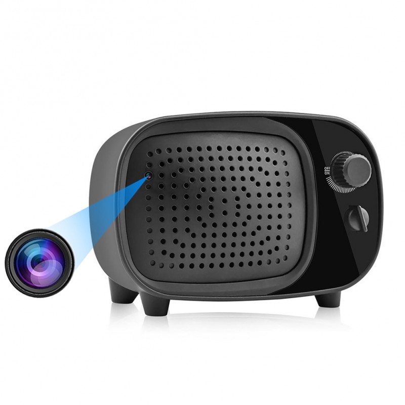 Enceinte Bluetooth avec Camera espion HD 1080P et Vision de nuit