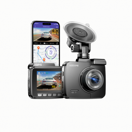 Dashcam 4K WIFI GPS met nachtzicht - 1
