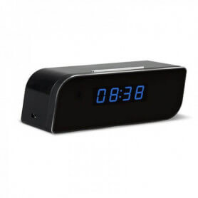 Wake up with Full HD spy camera - Spy camera clock