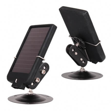 Caricabatterie solari per telecamera da caccia - Accessori da caccia per macchine fotografiche