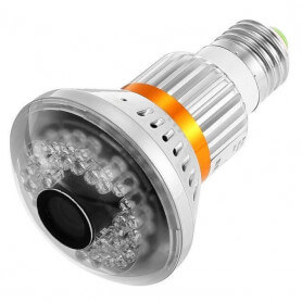 Wifi-connected Camera Bulb With Night Vision - Hidden Camera Light Bulb