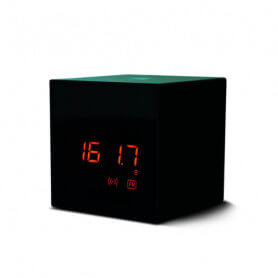 Cámara de reloj despertador con bluetooth y función Wifi - Reloj despertador de la cámara espía