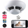 Smoke detector with camera spy - Smoke camera detector