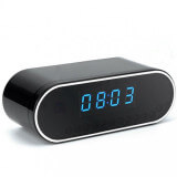 Alarm clock with mini WiFi infrared spy camera - Spy camera clock