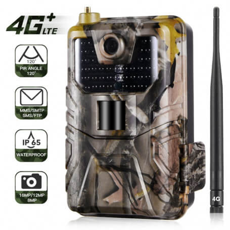 Caméra de chasse nouvelle génération 4G 16 millions de pixels - Caméra de chasse GSM