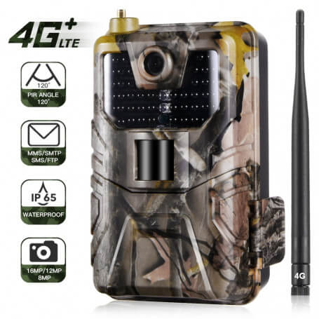 Caméra de chasse GSM performante Mémoire Non-inclus