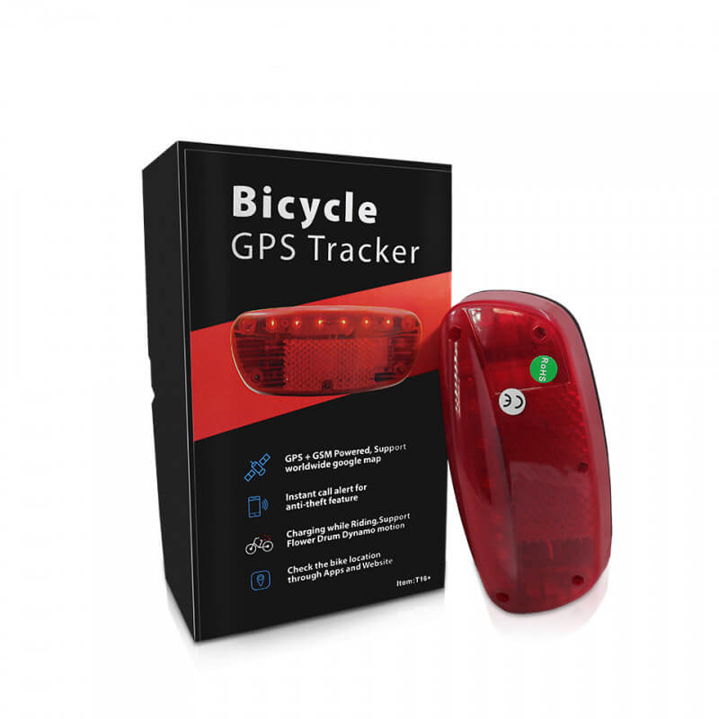 GPSTracker und Fahrradlampe