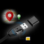 USB-kabel met micro spy GSM iPhone/Android - Micro spy GSM