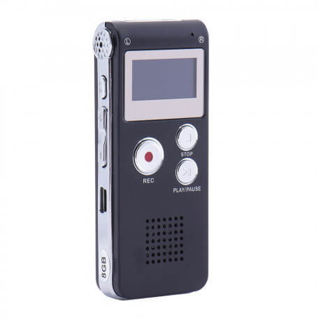 Grabadora de voz digital de 8 GB - Dictáfono