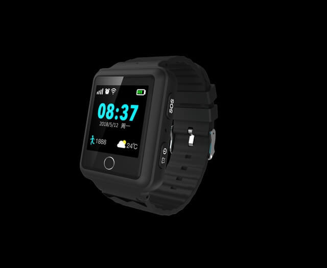 Montre Inkasus Montre Bluetooth traceur GPS pour enfant - Noire