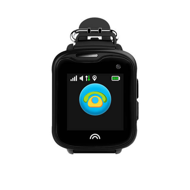 Montre GPS tracker enfant avec caméra étanche Couleur noir