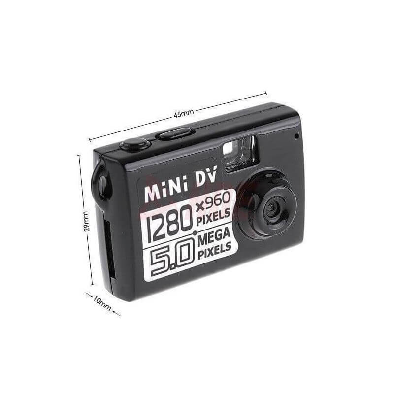 Cámara en miniatura con webcam Memoria No incluido