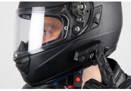 What is the use of a motorcycle intercom?